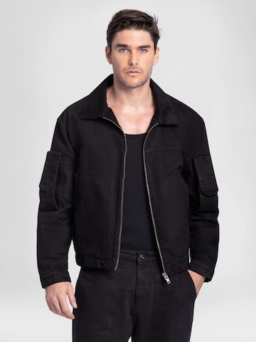 YVZ Denim Between-Season Jacket 'Mars' in Black