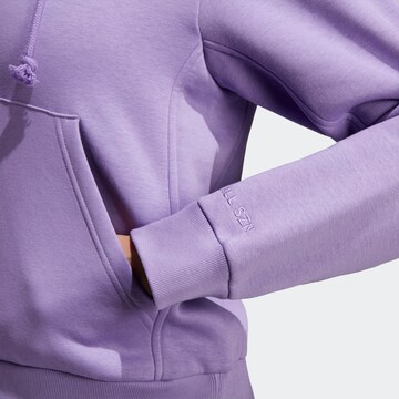 ADIDAS SPORTSWEAR Athletic Zip-Up Hoodie 'All Szn Fleece ' in Purple