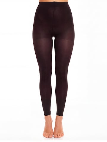GLAMORY Strumpfhose 'Velvet 80 Microfiber Toeless Tights'‌‌‌‌‌‌‌‌‌‌ in Schwarz: Vorderseite