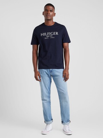 TOMMY HILFIGER Koszulka w kolorze niebieski