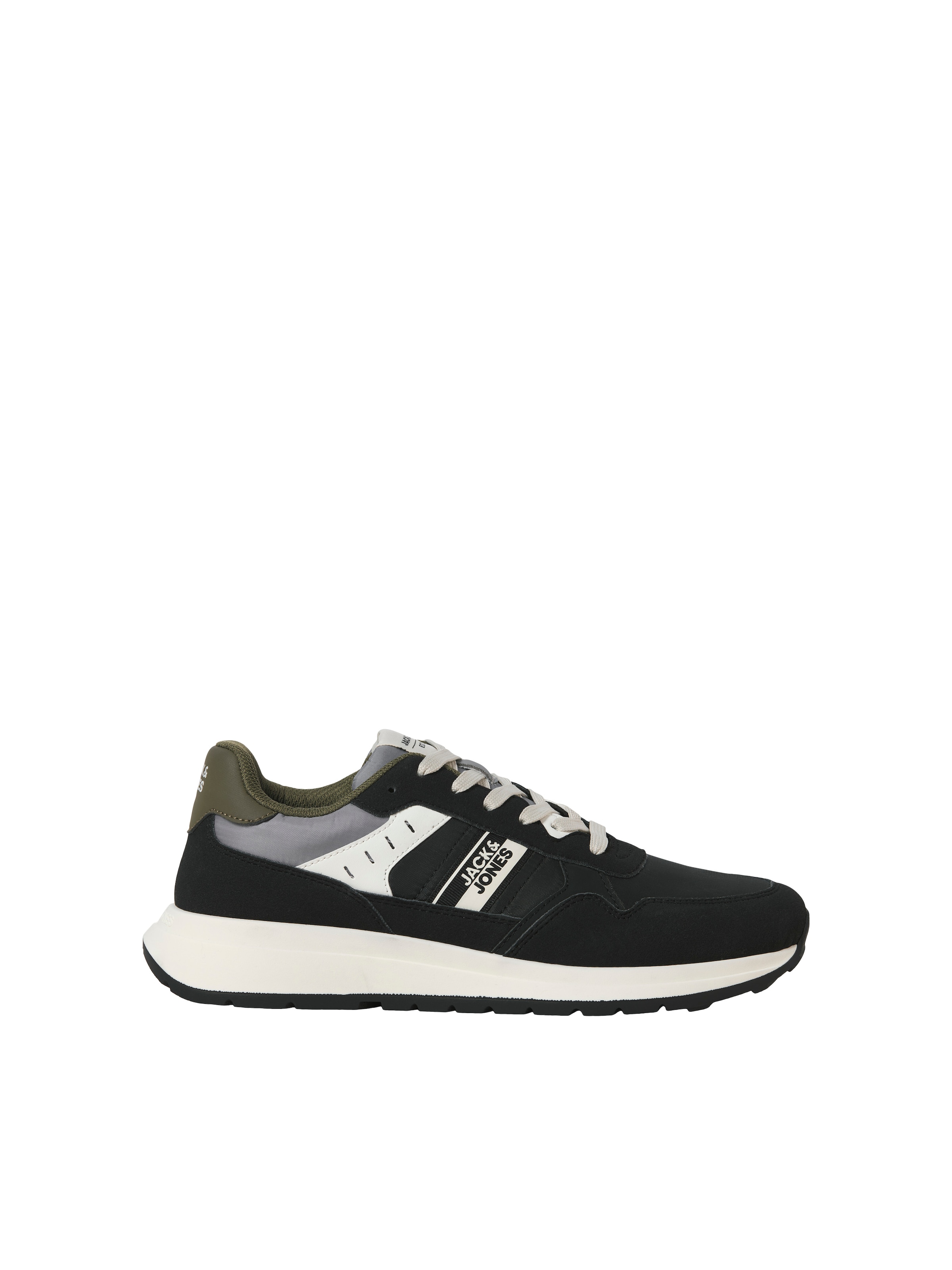 Baskets basses 'JFWOSWALD' JACK & JONES en noir