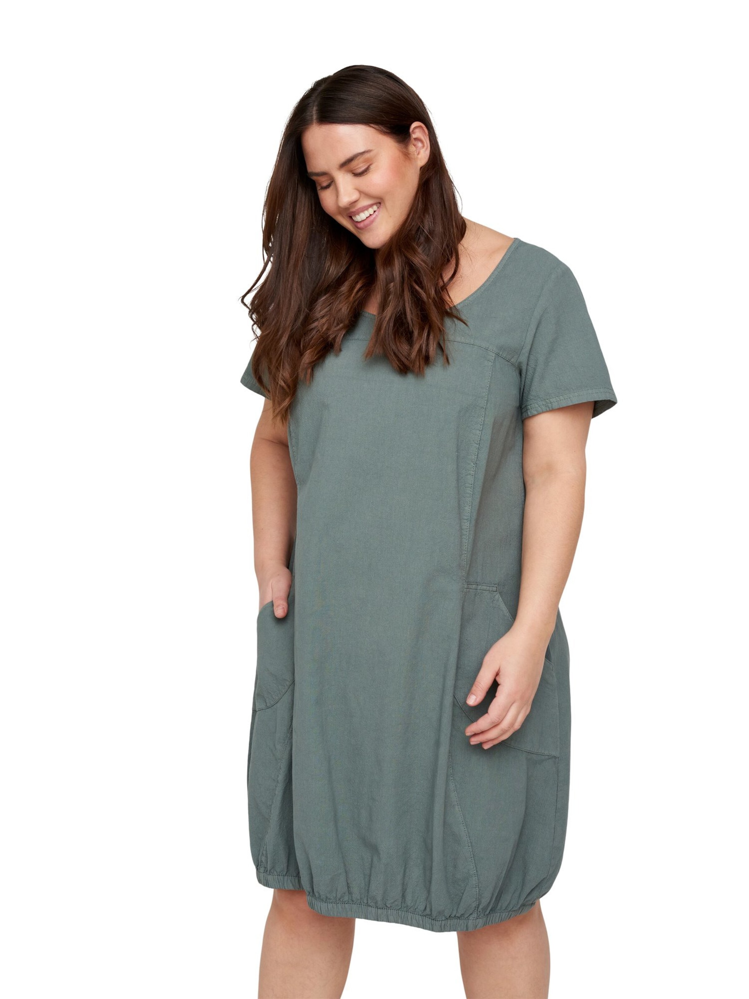 ZizziHaljina 'Jeasy' - zelena boja: prednji dio