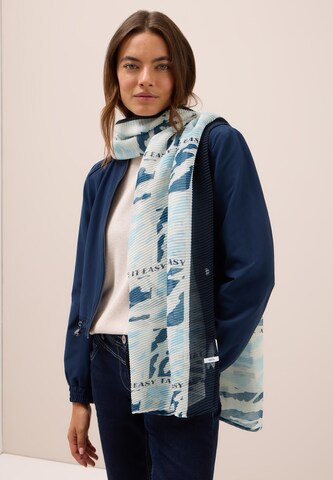 CECIL Scarf in Blue: front