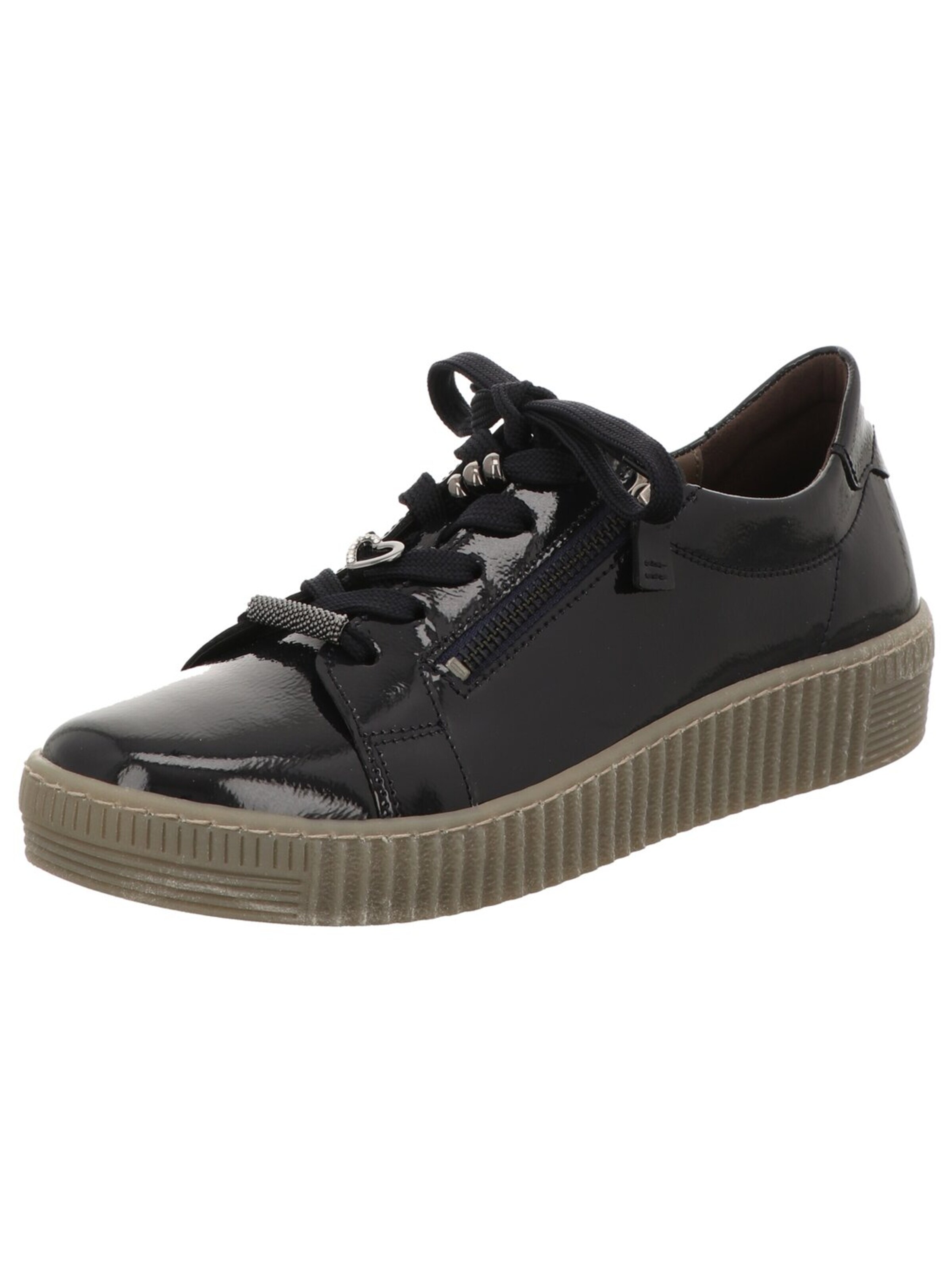 GABOR Zapatillas deportivas bajas 'Sneaker Low Damen 6010.03.002 Lackleder in dunkelblau' en 37 en navy, Vista del producto