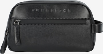 The Bridge Toiletry Bag in Black: front