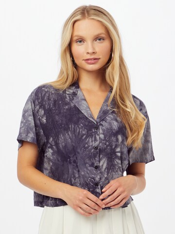 Urban Classics Blouse in Lila: voorkant