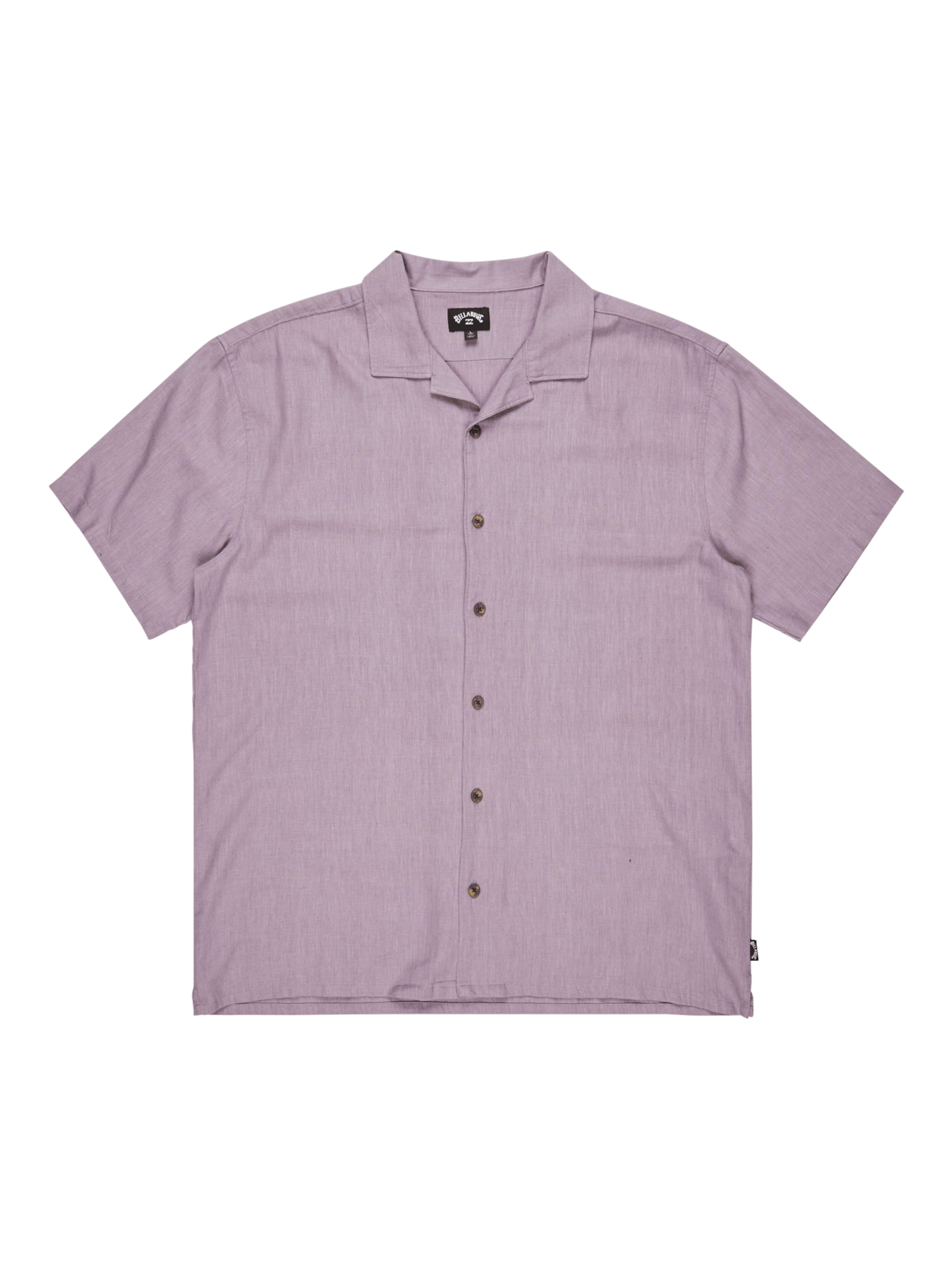 Coupe regular Chemise 'Vacay Solid' BILLABONG en violet : devant