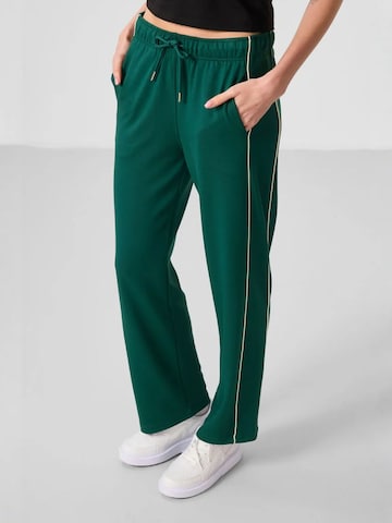 Wide Leg Pantalon Tommy Life en vert
