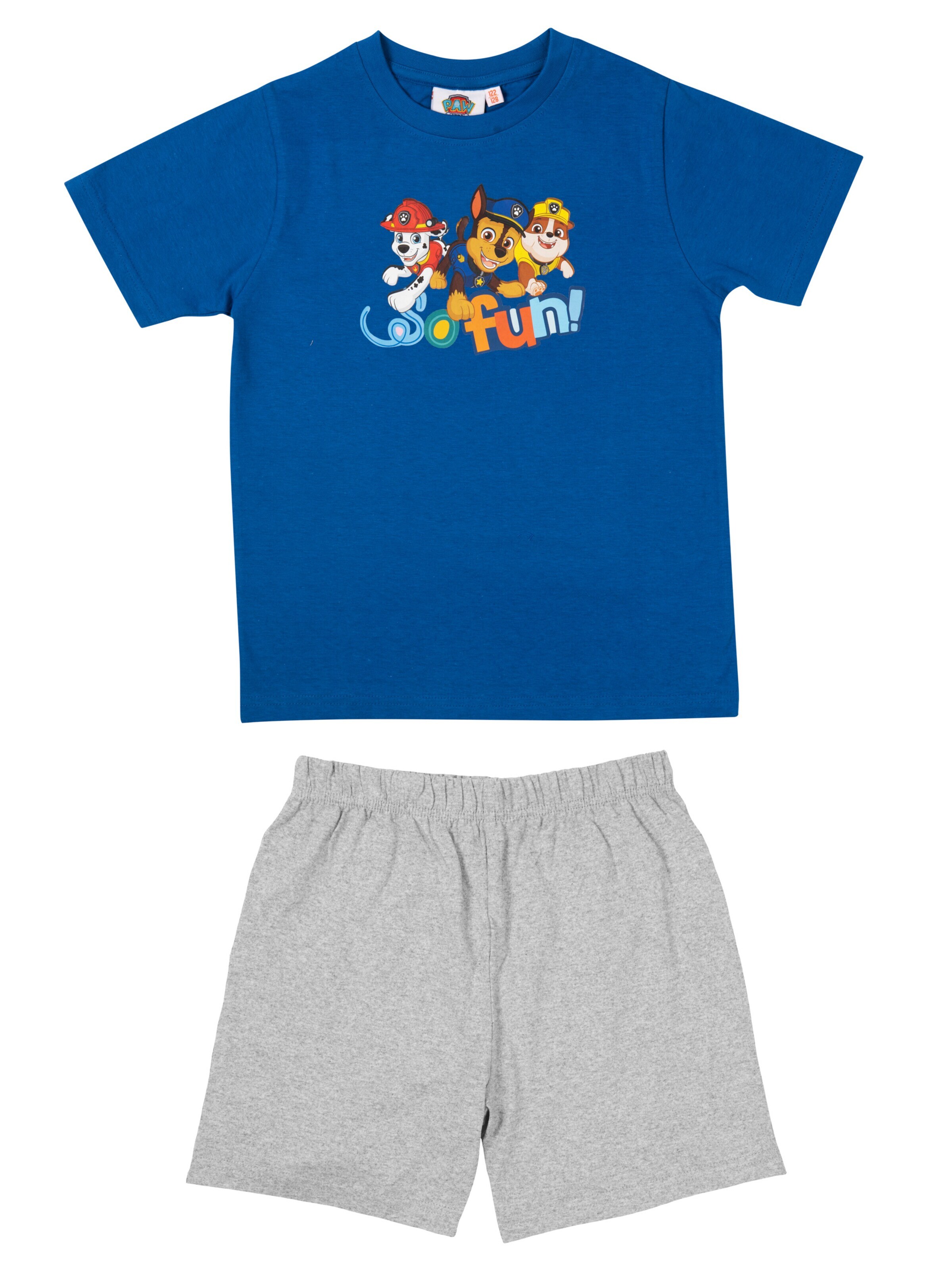 PAW Patrol Schlafanzug 'So fun!'‌‌‌ in Mischfarben