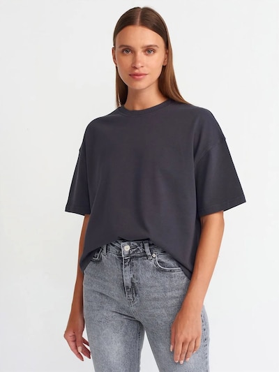 Dilvin T-shirt en L en anthracite, Vue avec produit