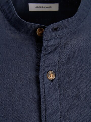 mėlyna JACK & JONES Standartinis modelis Marškiniai 'Lub'