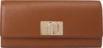 Porte-monnaies FURLA en marron : devant