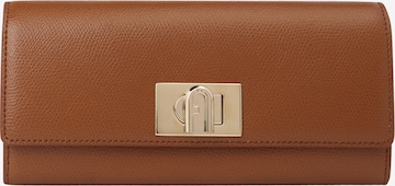 FURLA Wallet in Brown: front