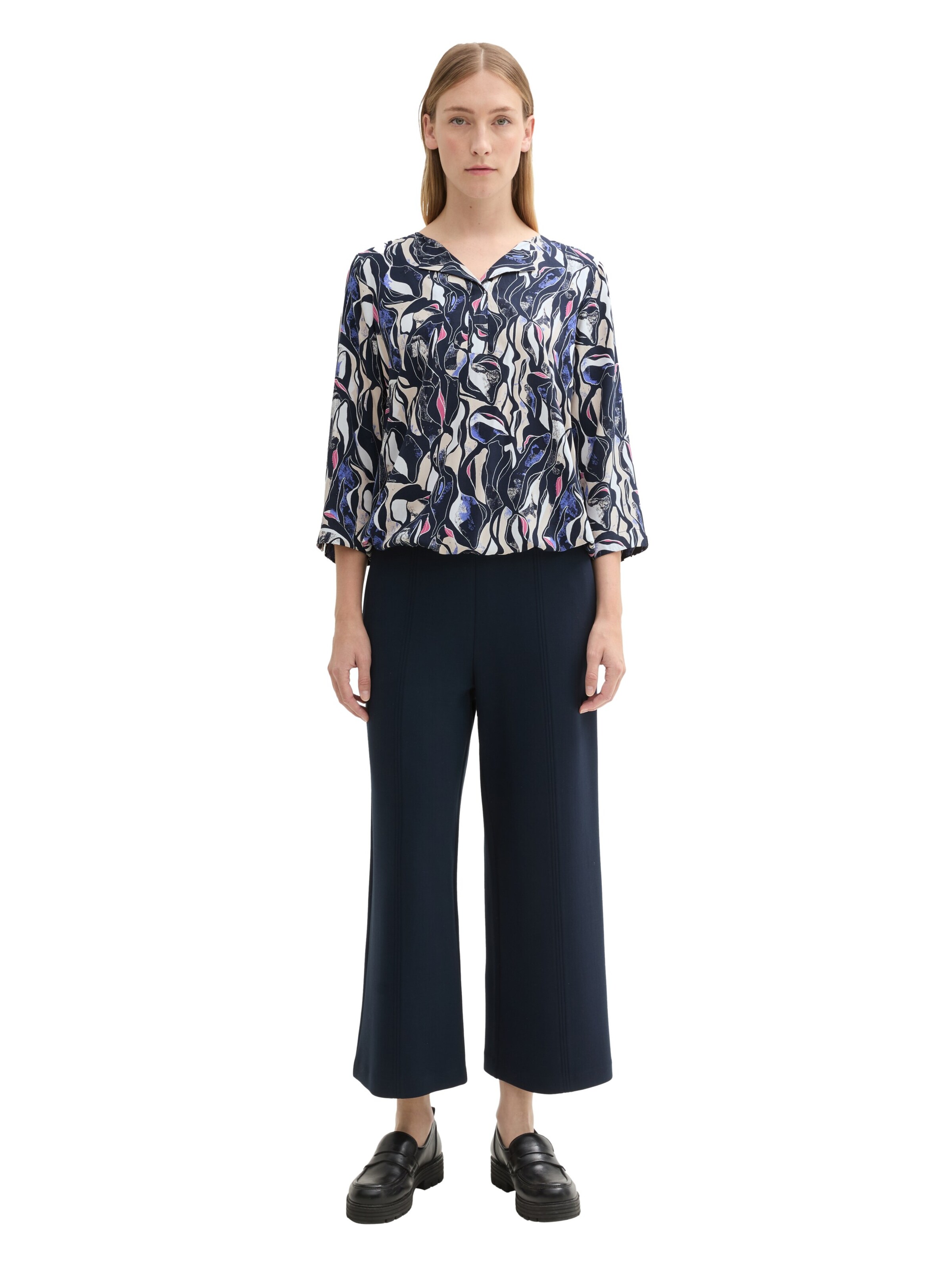 TOM TAILOR Blouse in Blue