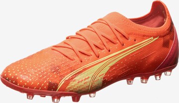 Scarpa da calcio 'ULTRA ULTIMATE' di PUMA in arancione: frontale