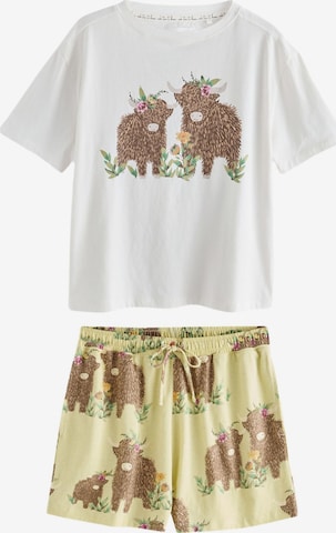 Next Pyjama värissä valkoinen: etupuoli