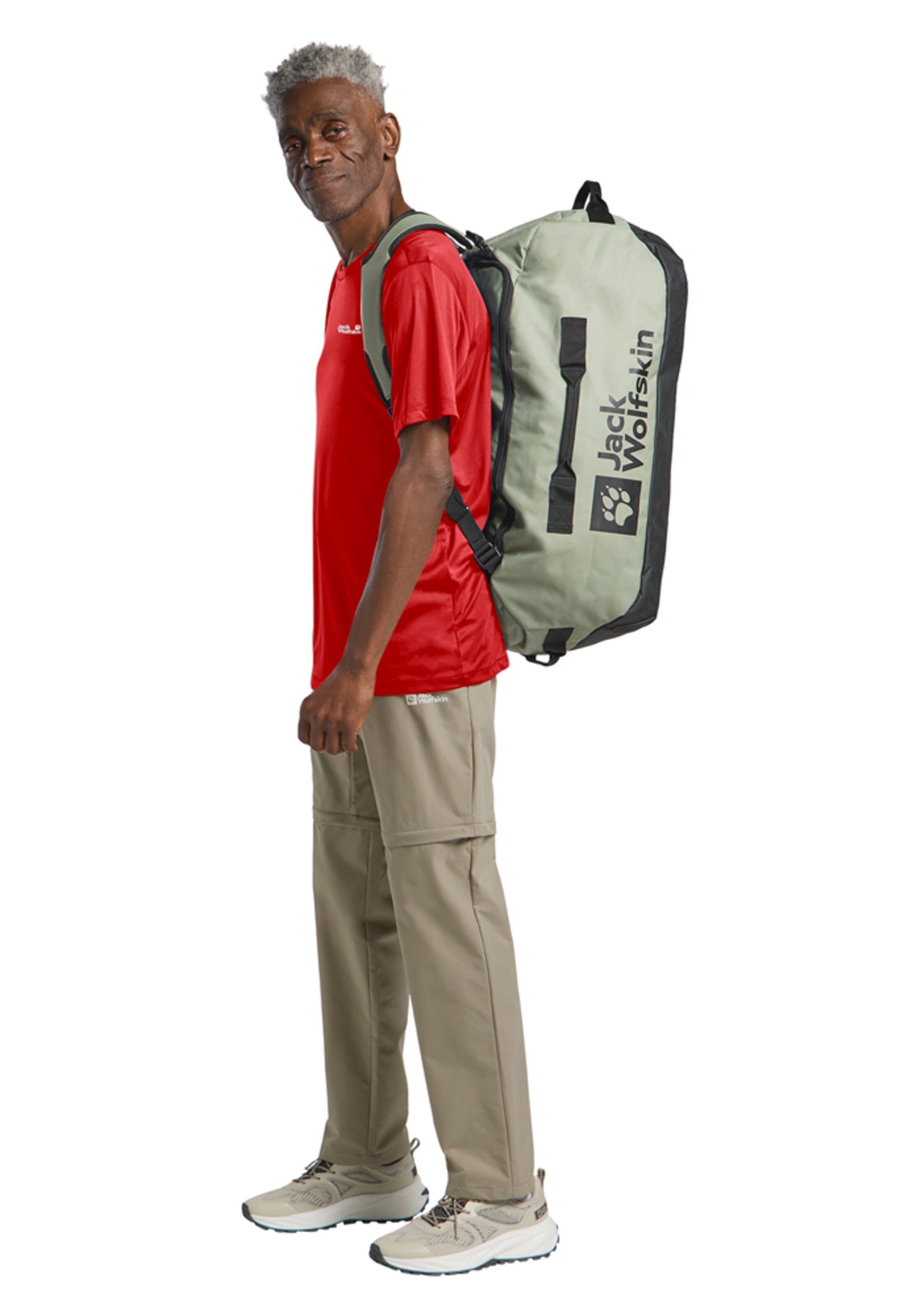 JACK WOLFSKIN Funktionsshirt in Rot