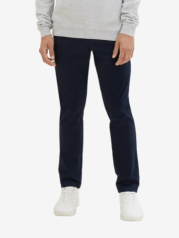 TOM TAILOR Slimfit Hose in Blau