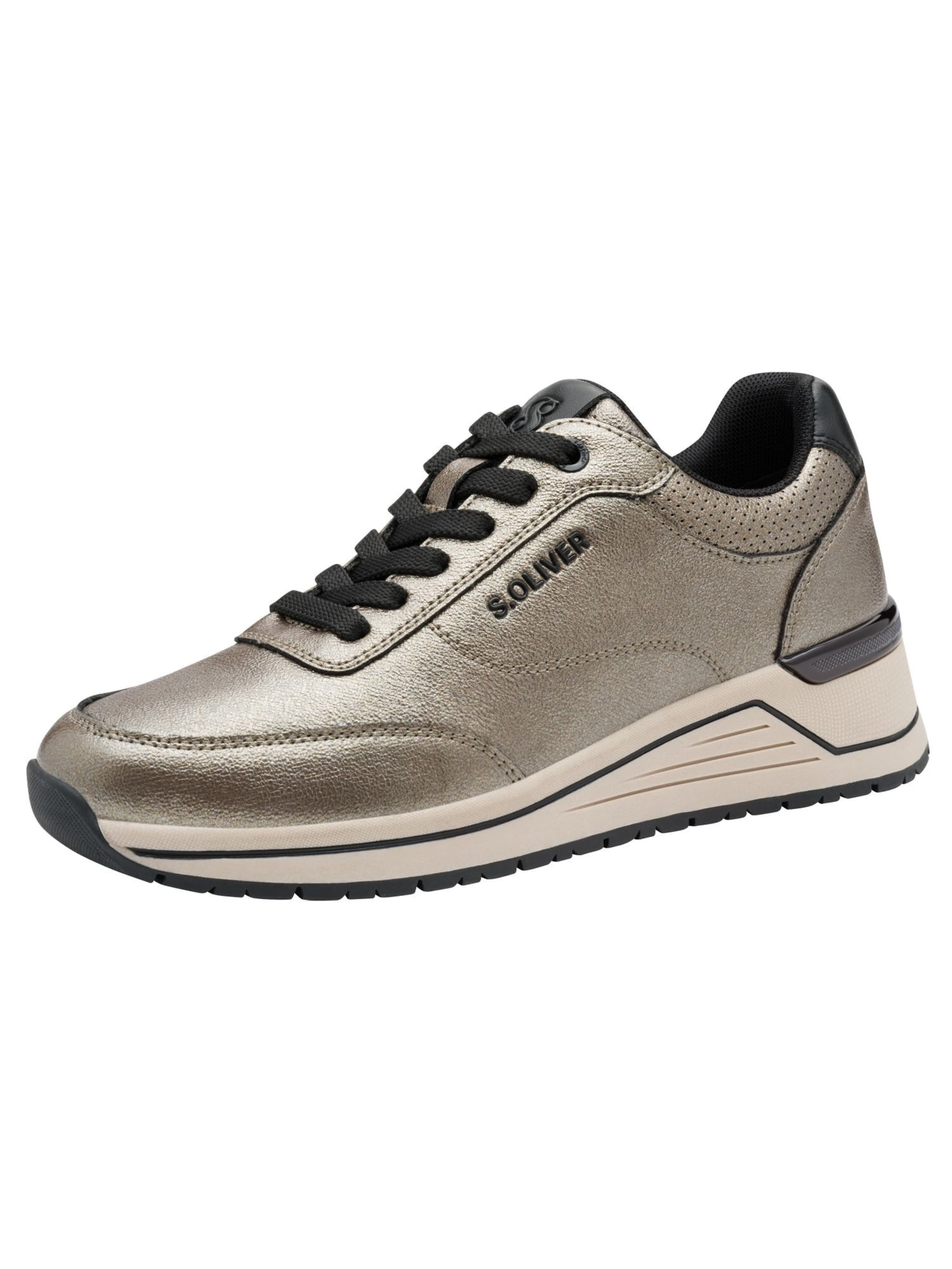s.Oliver Sneaker in Silber: Vorderseite