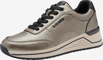 s.Oliver Sneaker in Silber: Vorderseite