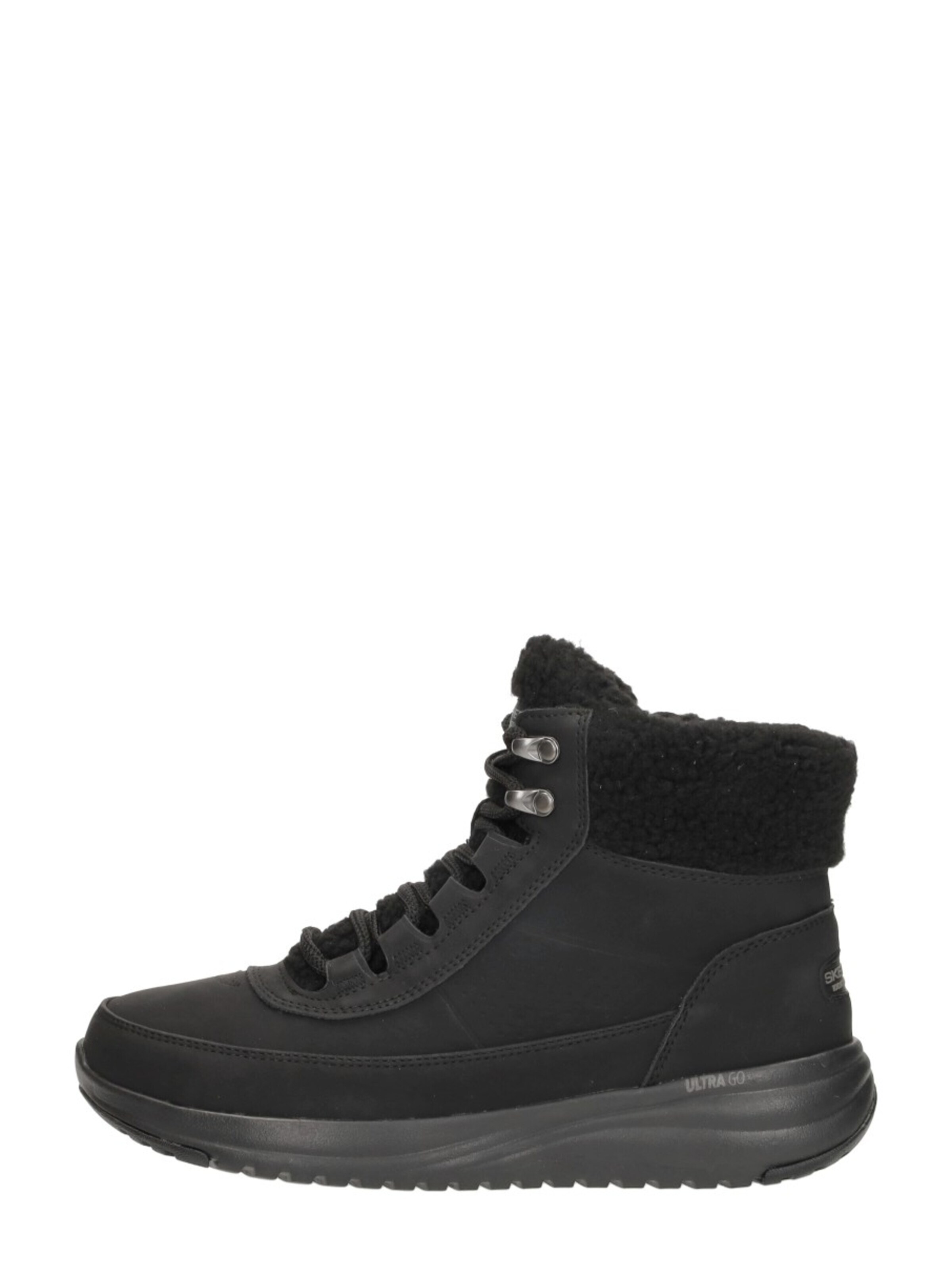 SKECHERS Veterlaarsjes 'On-The-Go Steller' in Zwart: voorkant