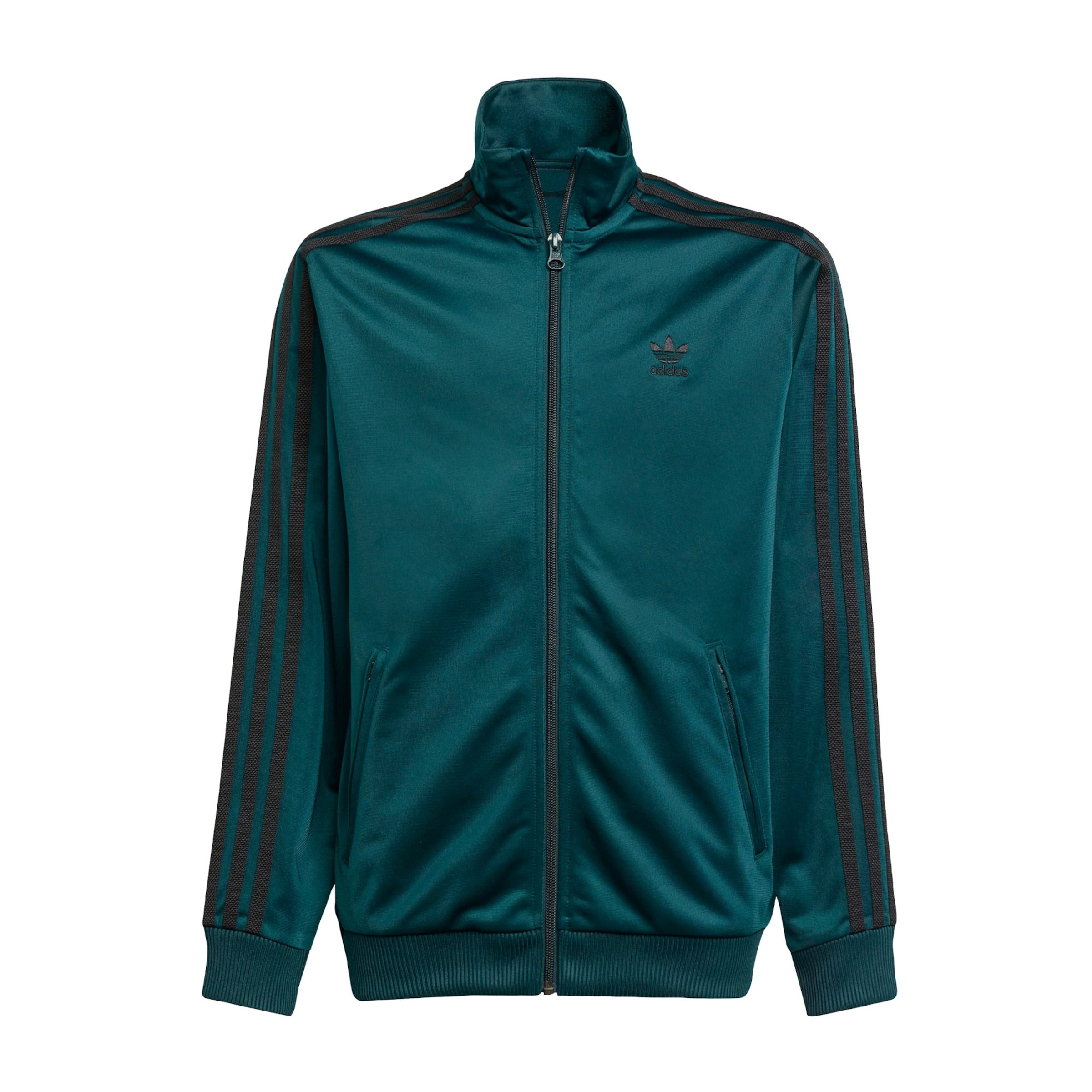ADIDAS ORIGINALS - Sudadera con cremallera 'Adicolor Firebird' en verde: frente