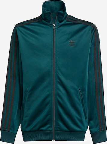 Giacca di felpa 'Adicolor Firebird' di ADIDAS ORIGINALS in verde: frontale