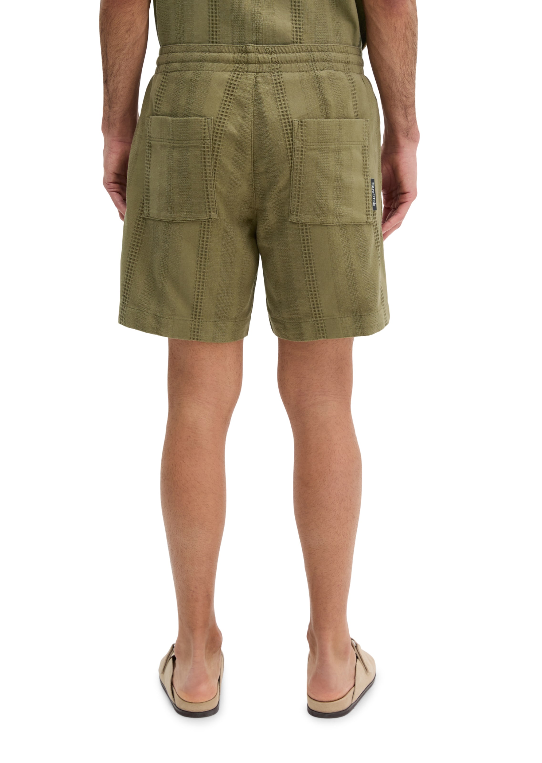 Marc O'Polo Regular Broek 'Arik' in Groen