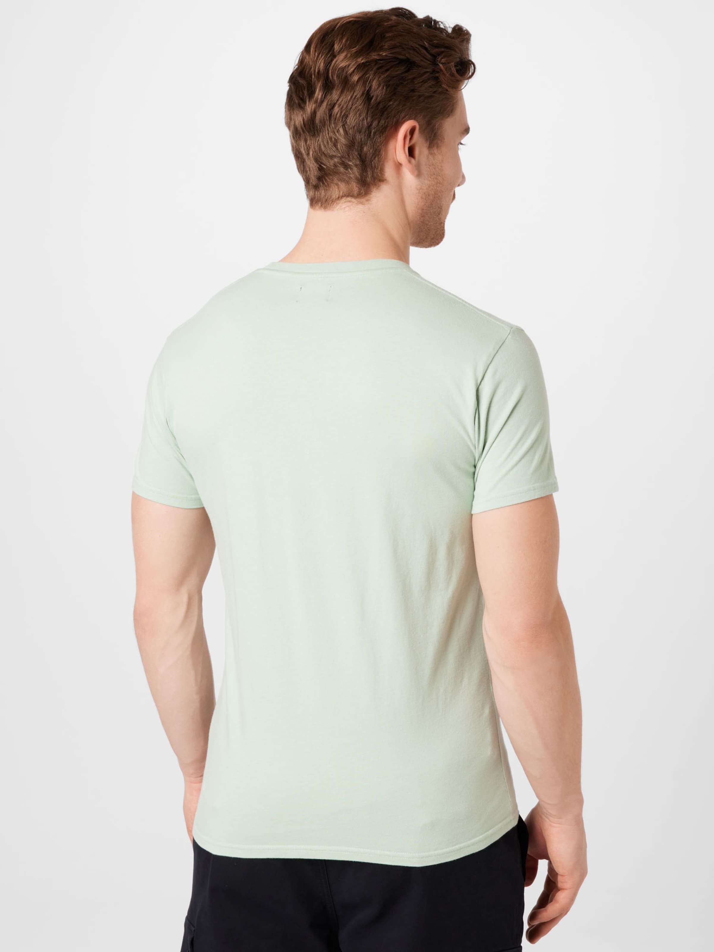 Männer Shirts EDWIN T-Shirt in Mint - JT05365 Männer Shirts EDWIN T-Shirt in Mint - JT05365