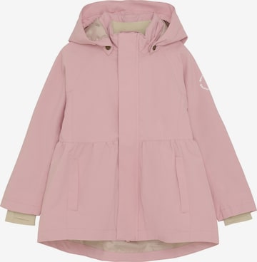 Manteau EN FANT en rose : devant