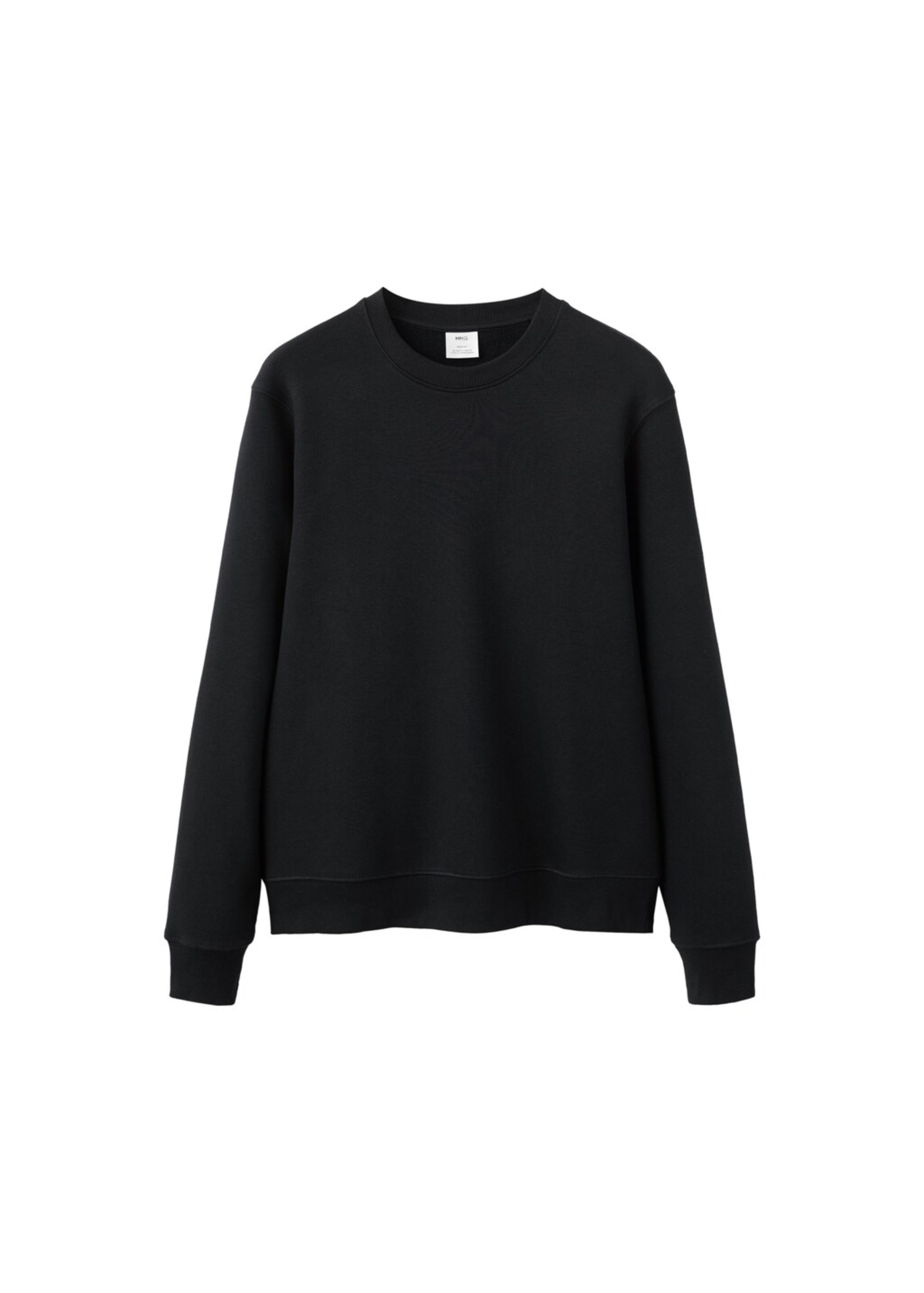 MANGO MAN Sweatshirt 'Nola' in Black: front