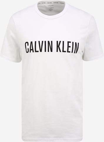 T-Shirt Calvin Klein Underwear en blanc : devant