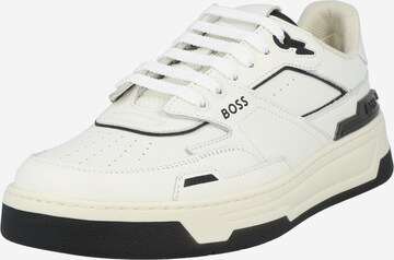 BOSS Platform trainers 'Baltimore' in White: front