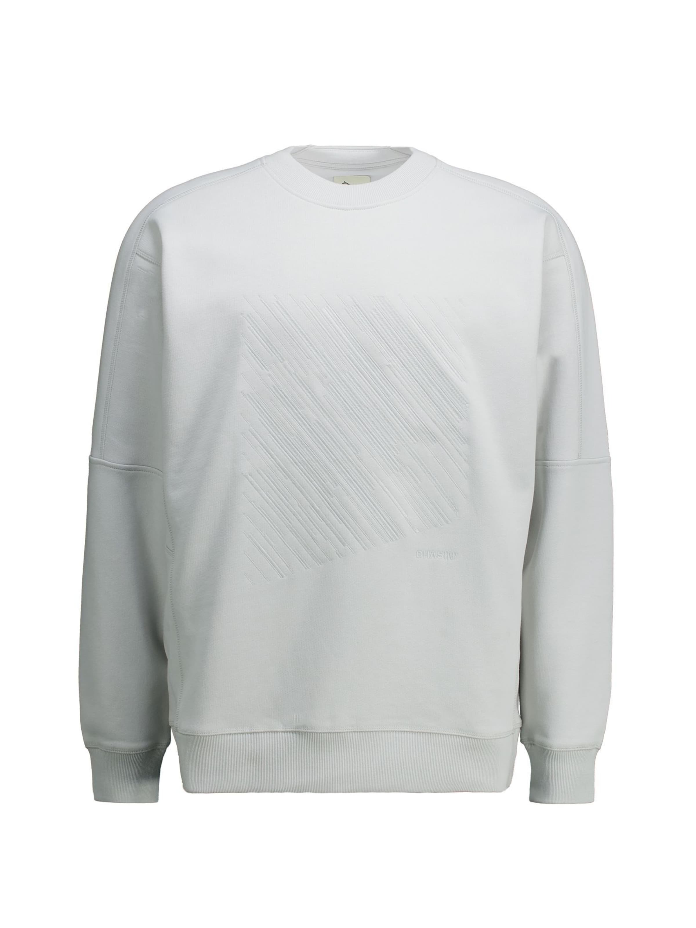CHASIN' Sweatshirt 'Ido Fro' in Grey: front