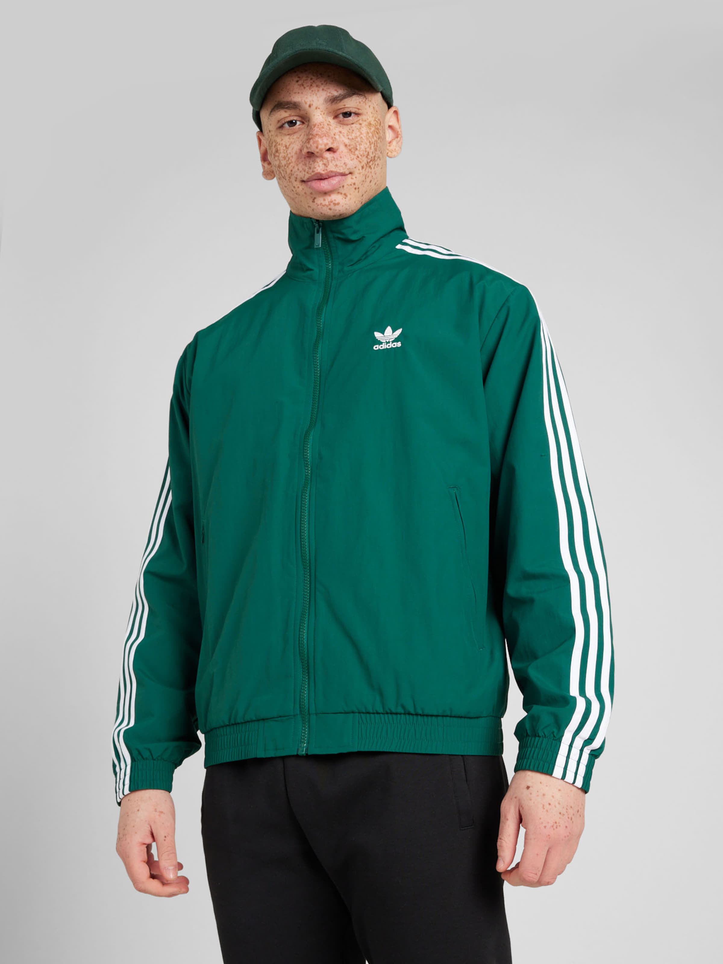 ADIDAS ORIGINALS Jacke in Grun ABOUT YOU