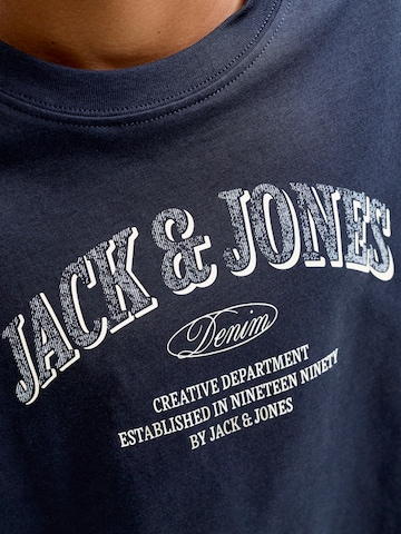 Jack & Jones Junior T-shirt 'JJEDENVER' i blå