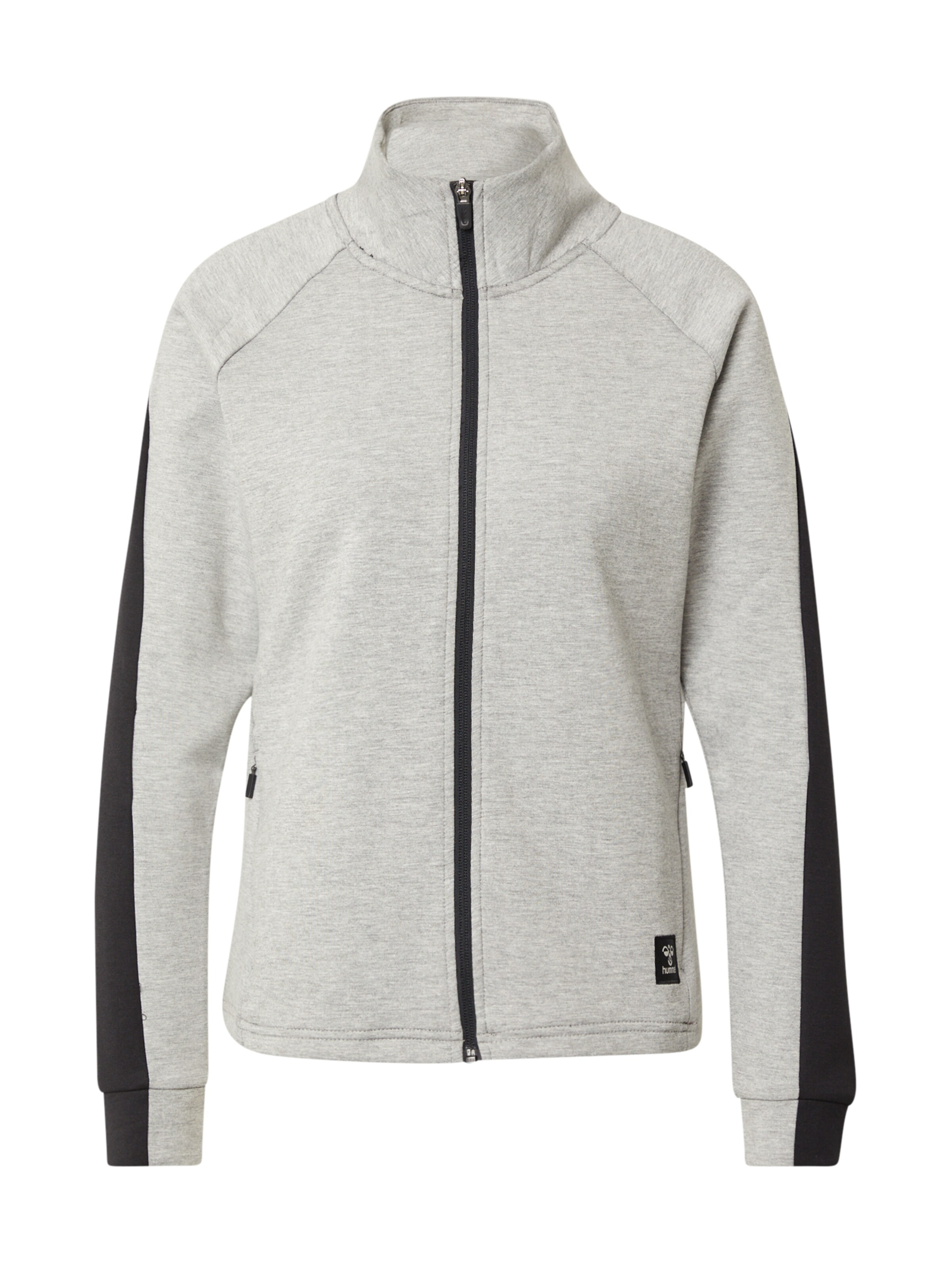 Hummel Sportief sweatvest 'Essi' in Grijs: voorkant