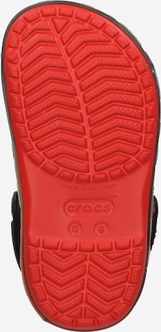 Crocs حذاء مفتوح 'Cars Lights' بلون أحمر