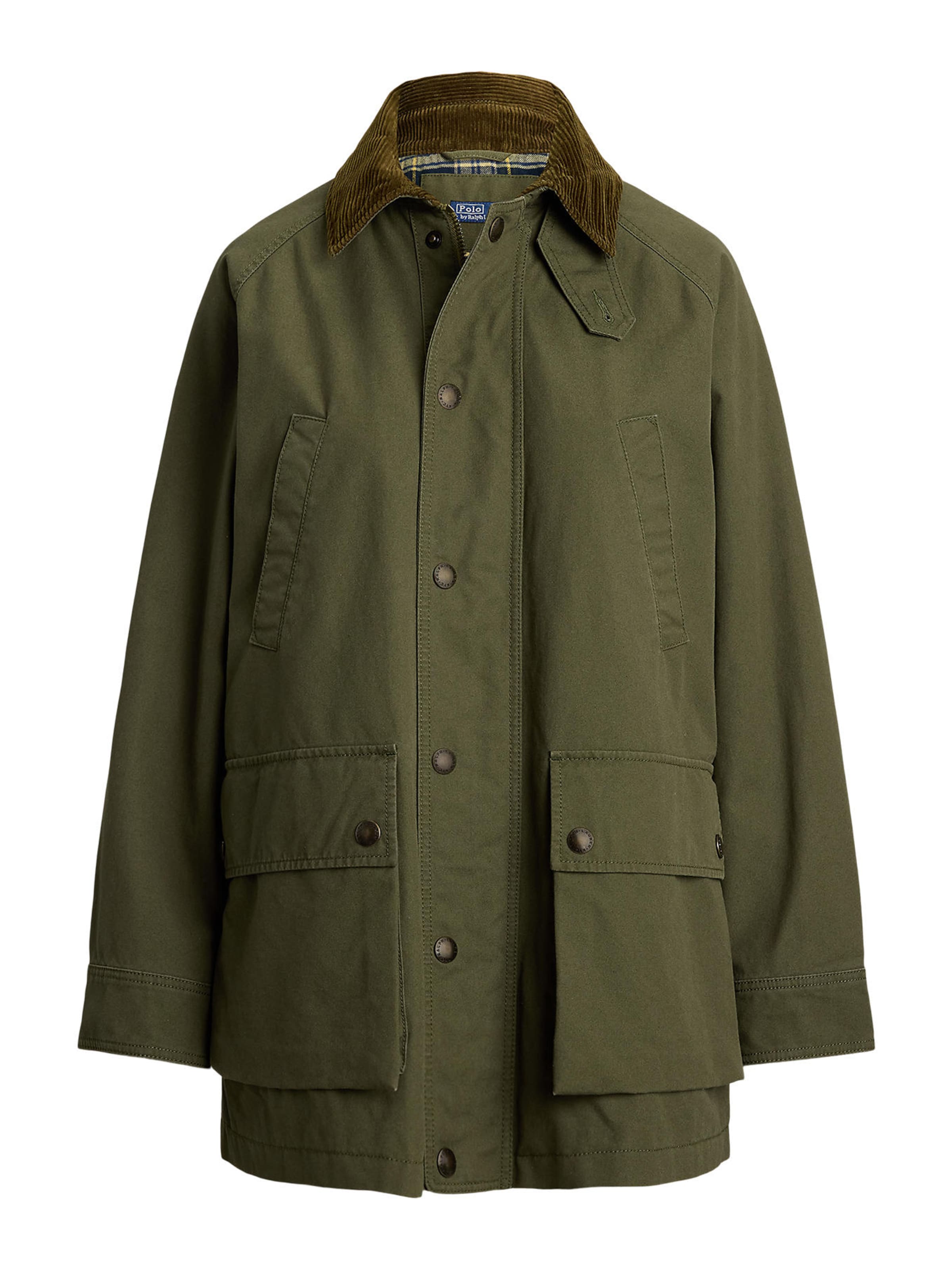 Polo Ralph Lauren Starpsezonu jaka, krāsa - tumši zaļš, Preces skats