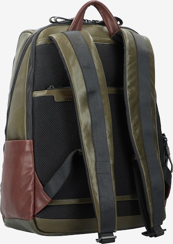 Piquadro Backpack 'Harper' in Green