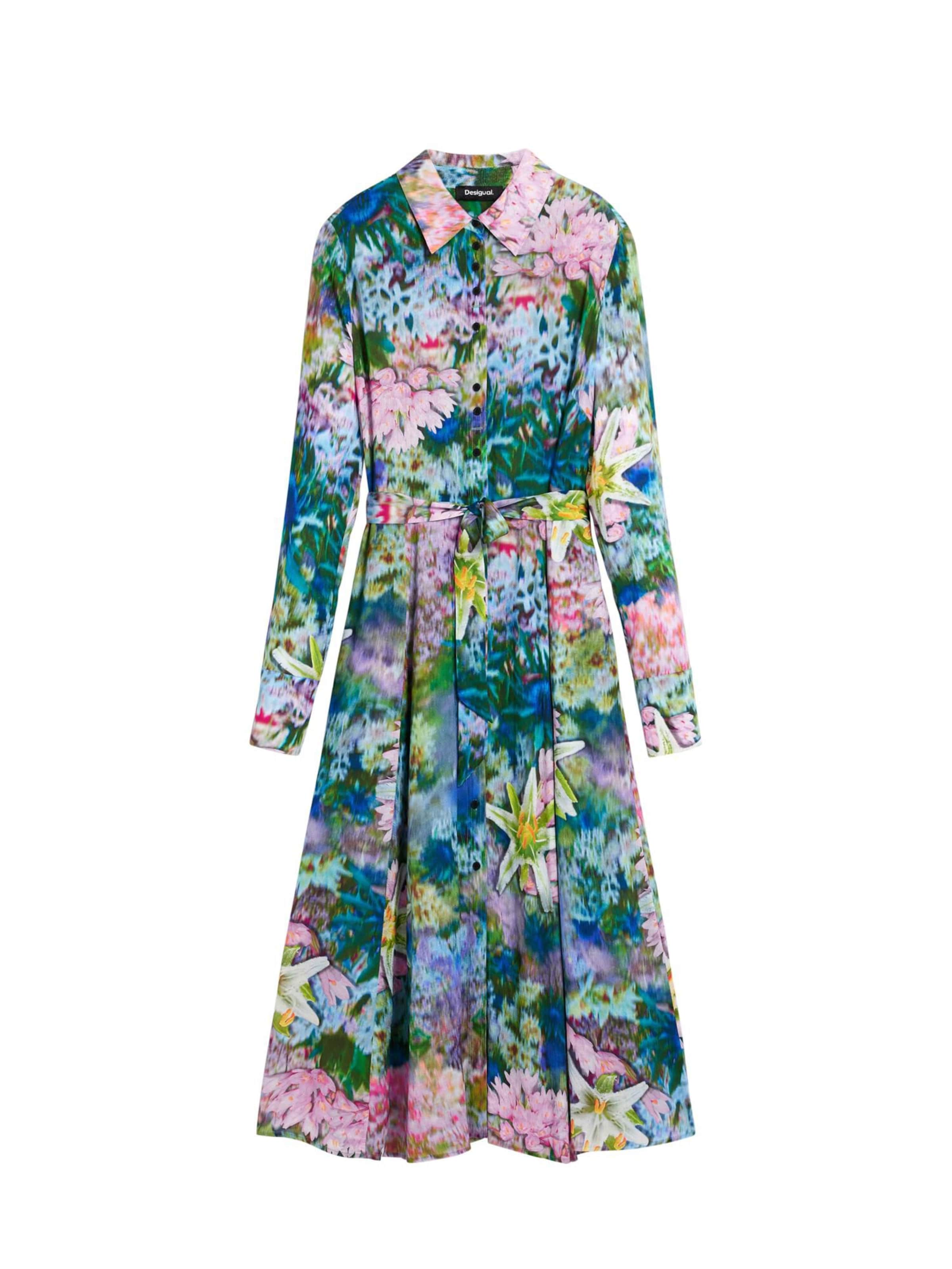 Desigual Obleka 'Garden' | modra barva: sprednja stran