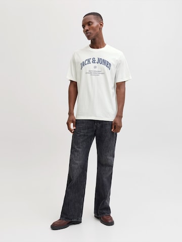 T-Shirt 'JJEDenver' JACK & JONES en blanc