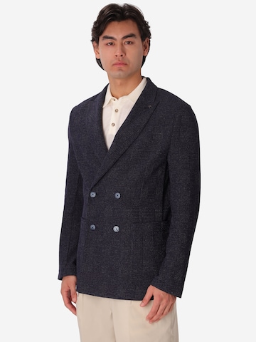 Distretto12 Regular fit Business-colbert 'Narciso' in Blauw: voorkant