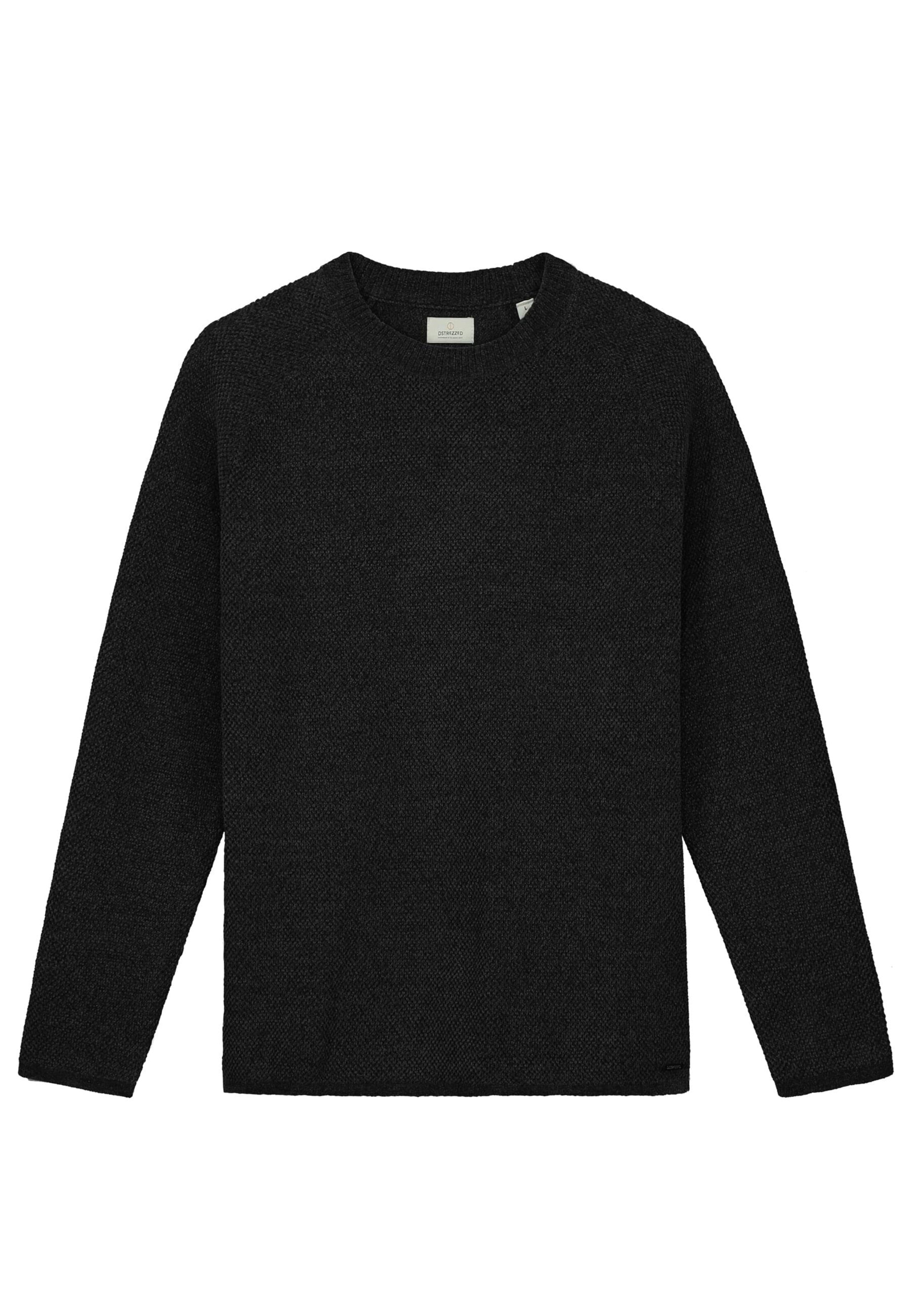 Dstrezzed Pullover in Schwarz: Vorderseite