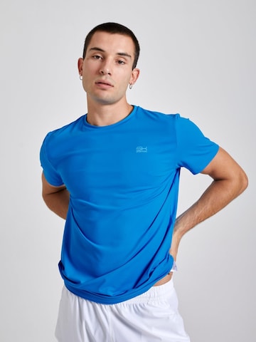 Maglia funzionale 'Crew Neck' di SPORTKIND in blu: frontale