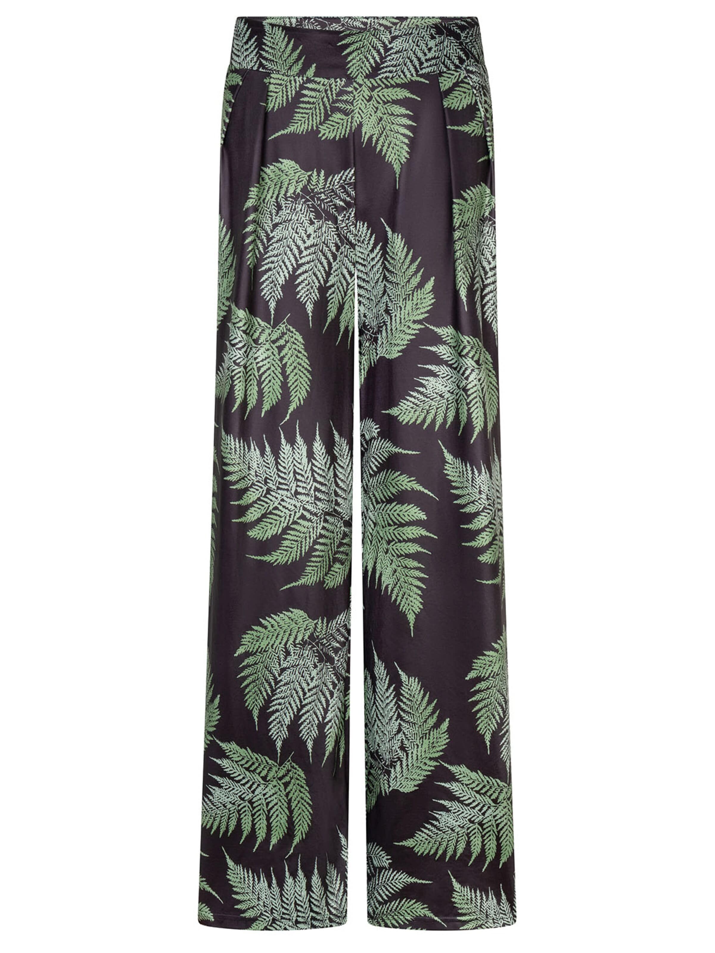 Chic by Lirette Wide leg Broek 'Palazzo Pants Boquete' in Zwart: voorkant