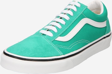 Sneaker low 'Old Skool' de la VANS pe verde: față