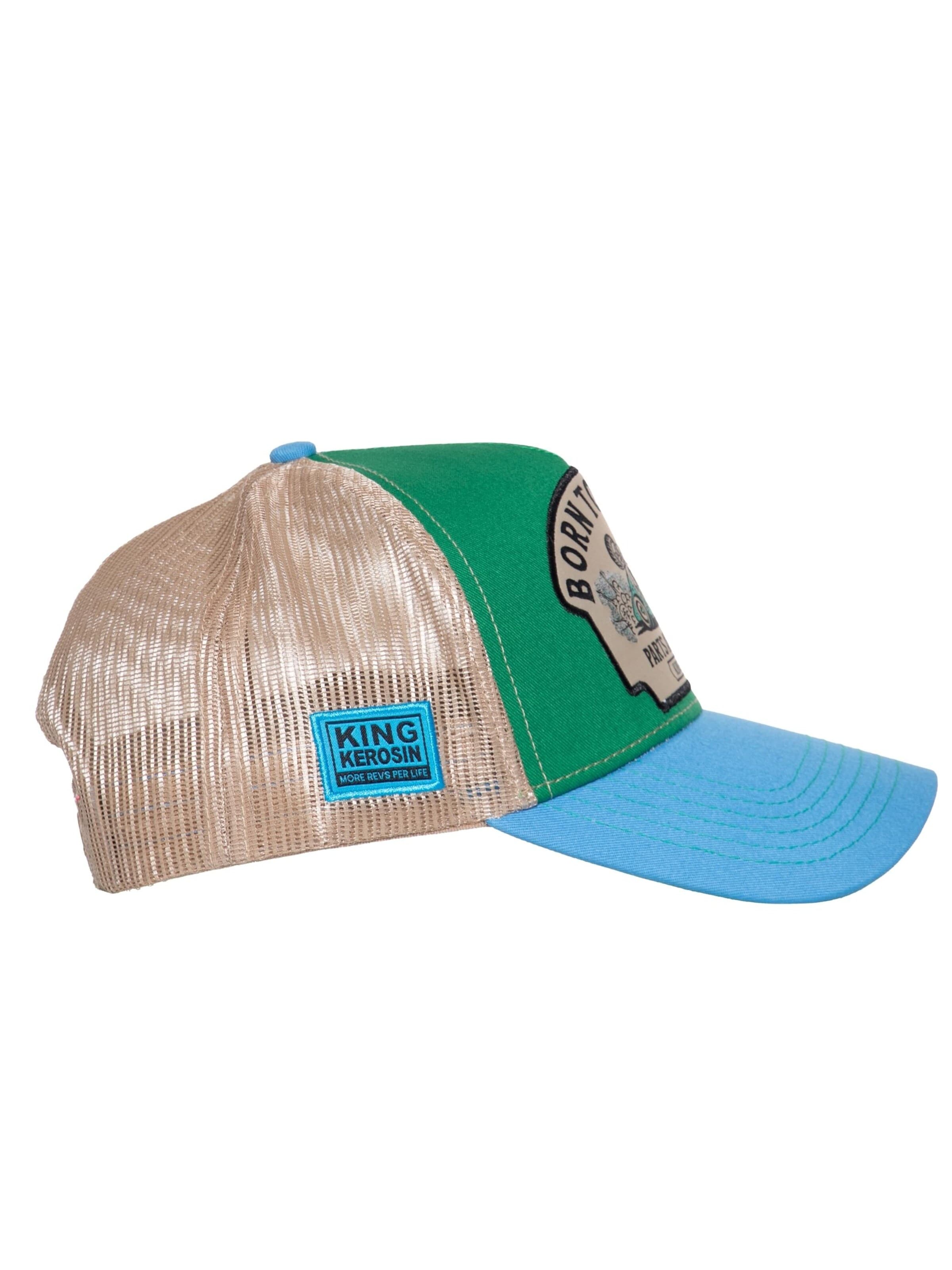 King Kerosin Cap 'Born to be fast' in Green