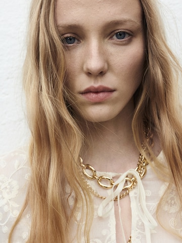 Camicia da donna 'Vivienne' di MANGO in beige