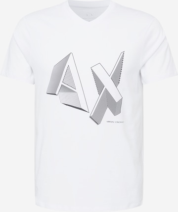 ARMANI EXCHANGE Shirt in Weiß: front